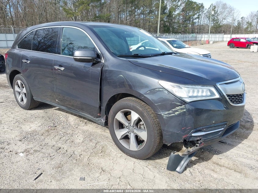 2016 Acura Mdx Acurawatch Plus Package