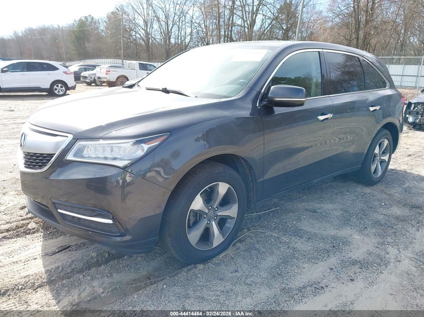 2016 Acura Mdx Acurawatch Plus Package