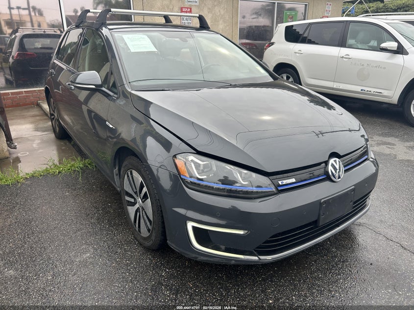2015 Volkswagen E-Golf Sel Premium