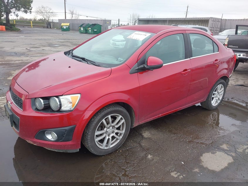 2015 Chevrolet Sonic Lt Auto