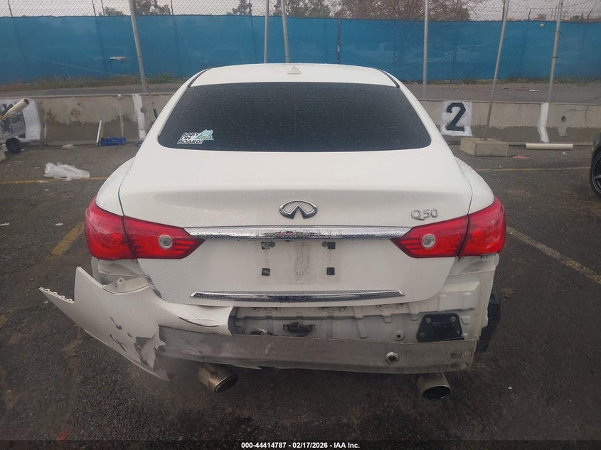 2014 Infiniti Q50 Premium VIN: JN1BV7AP9EM685505 Lot: 44414787