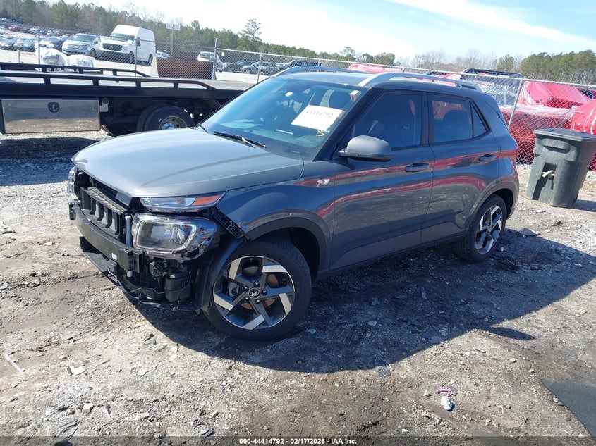 Vin: kmhrc8a37tu424662, lot: 44911363, hyundai venue sel 20262