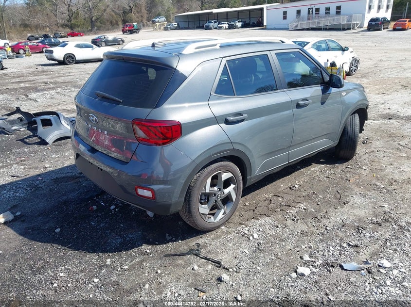 Vin: kmhrc8a37tu424662, lot: 44911363, hyundai venue sel 20264