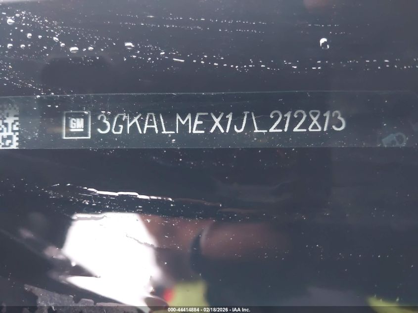 2018 GMC Terrain Sle VIN: 3GKALMEX1JL212813 Lot: 44414884