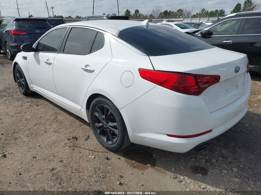 Vin: knagn4a70b5044716, lot: 44911624, kia optima ex 20113