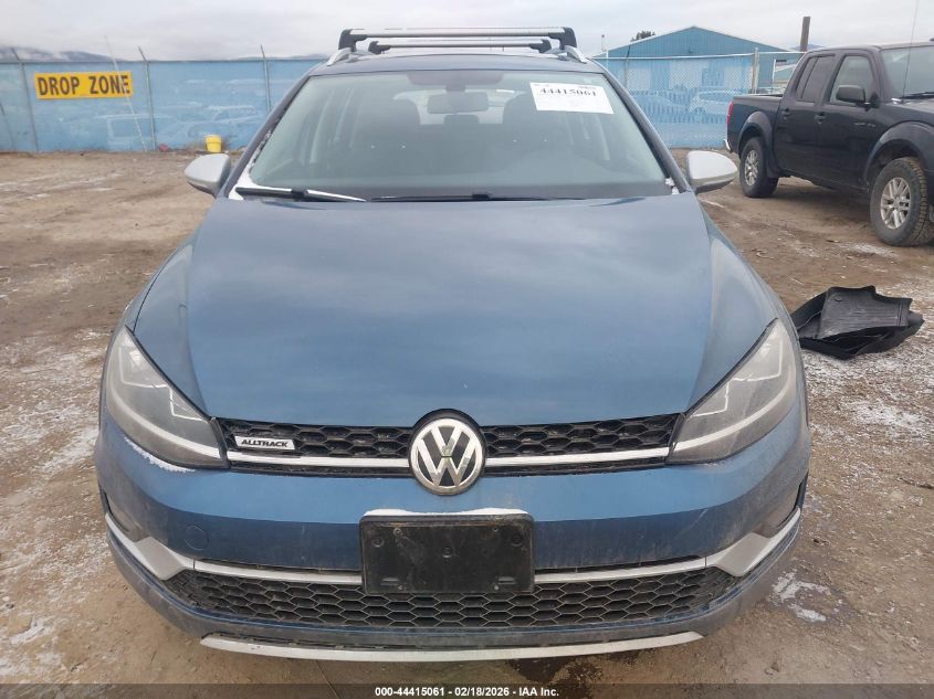 2018 Volkswagen Golf Alltrack Tsi S/Tsi Se/Tsi Sel VIN: 3VWH17AU7JM750906 Lot: 44415061