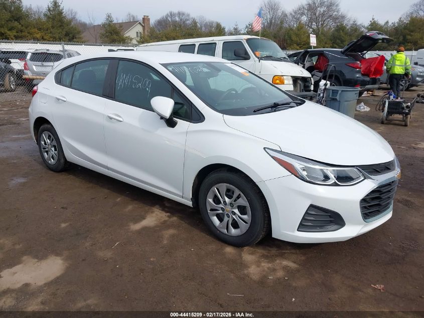 2019 Chevrolet Cruze Ls VIN: 3G1BC6SM5KS525014 Lot: 44415209