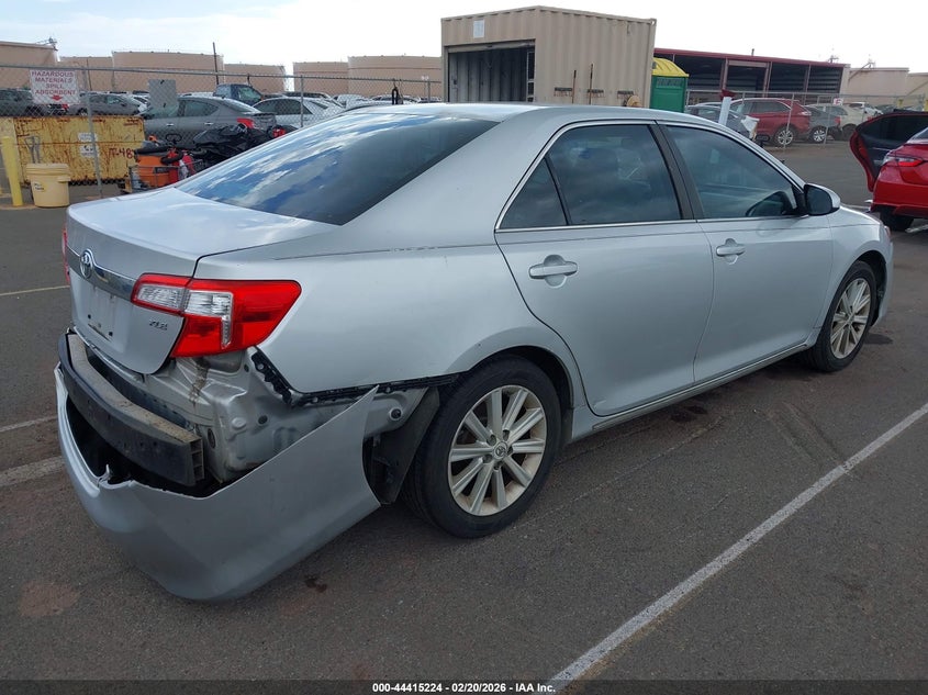 2012 TOYOTA CAMRY auction photo 4