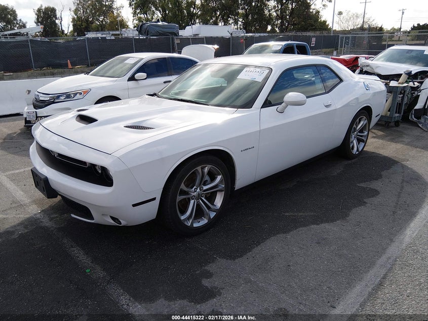 Vin: 2c3cdzbt5nh174652, lot: 44911893, dodge challenger r/t 20222