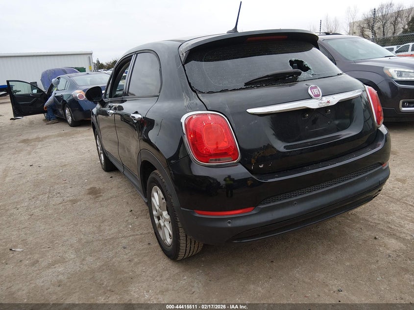 Vin: zfbcfxab7hp579580, lot: 44912082, fiat 500x pop fwd 20173