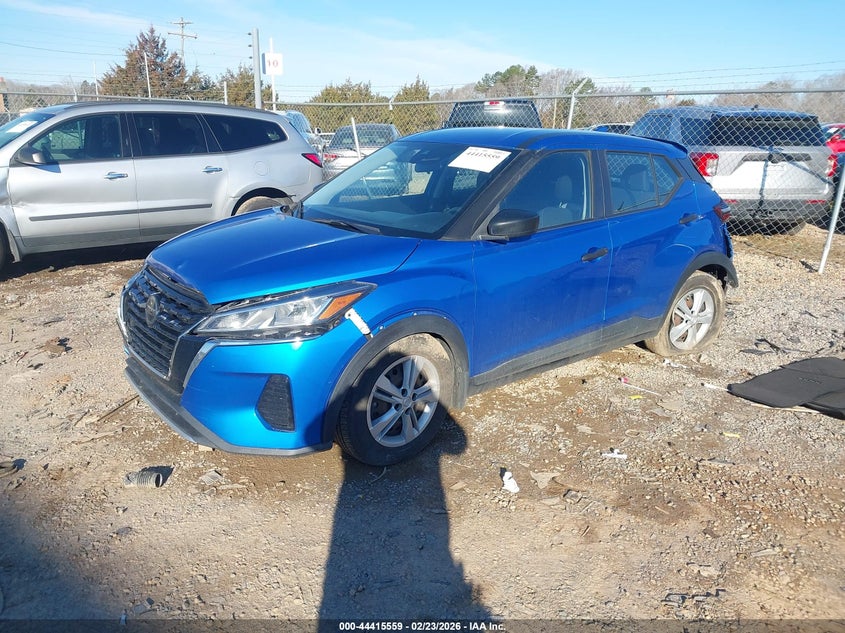 2021 Nissan Kicks S Xtronic Cvt 3N1CP5BV3ML484031 photo 1