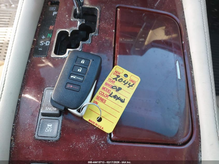 2008 Lexus Ls 460 VIN: JTHBL46F585054121 Lot: 44415713