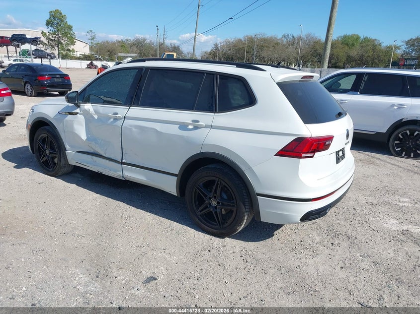 2022 Volkswagen Tiguan 2.0T Se R-Line Black