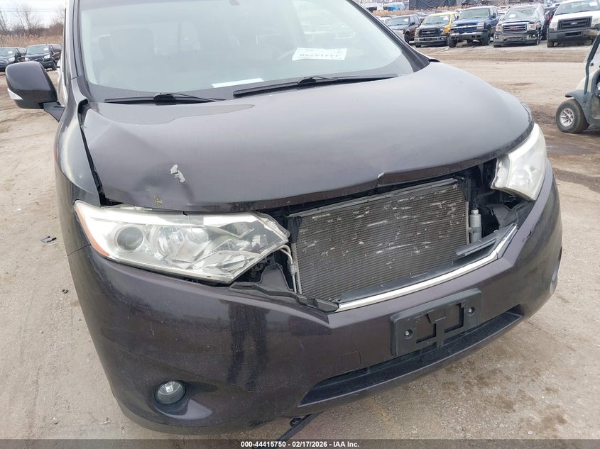 2011 Nissan Quest Sl VIN: JN8AE2KP5B9006858 Lot: 44415750