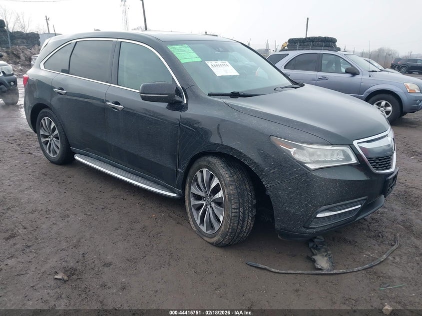 2016 Acura Mdx Technology Acurawatch Plus Packages/Technology Package