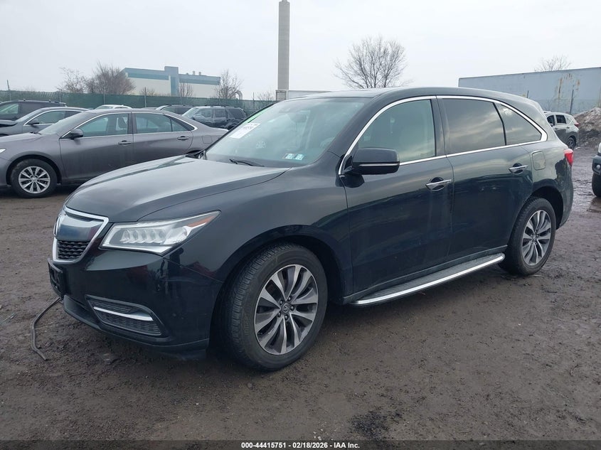 2016 Acura Mdx Technology Acurawatch Plus Packages/Technology Package