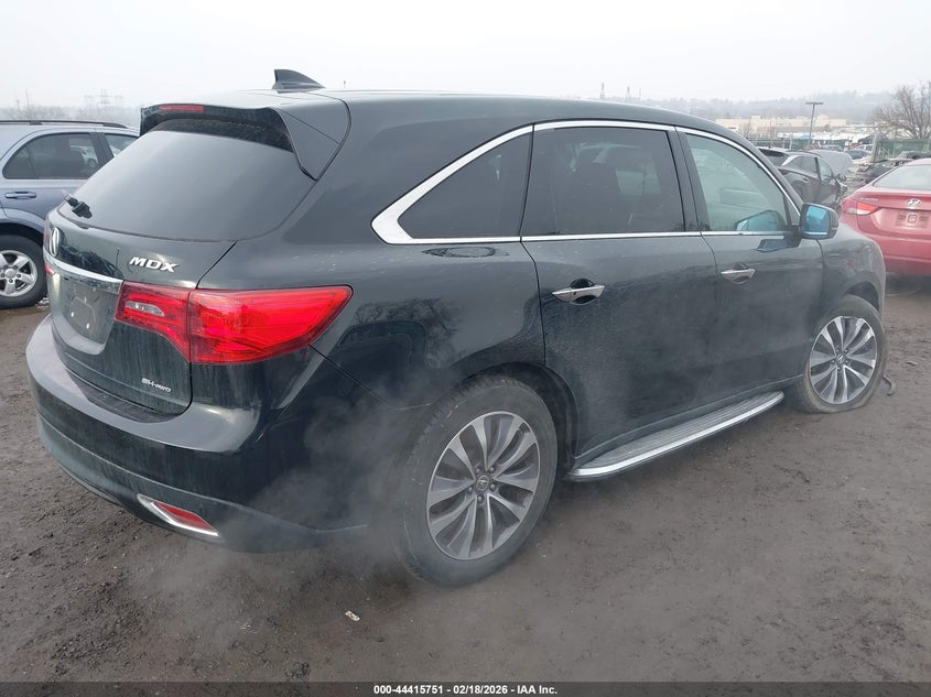 2016 Acura Mdx Technology Acurawatch Plus Packages/Technology Package