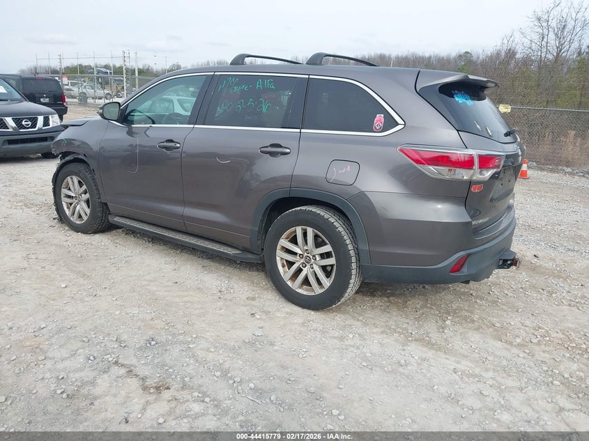2016 Toyota Highlander Le