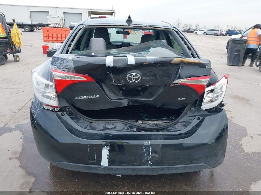 2016 Toyota Corolla Le VIN: 5YFBURHE4GP503337 Lot: 44415831