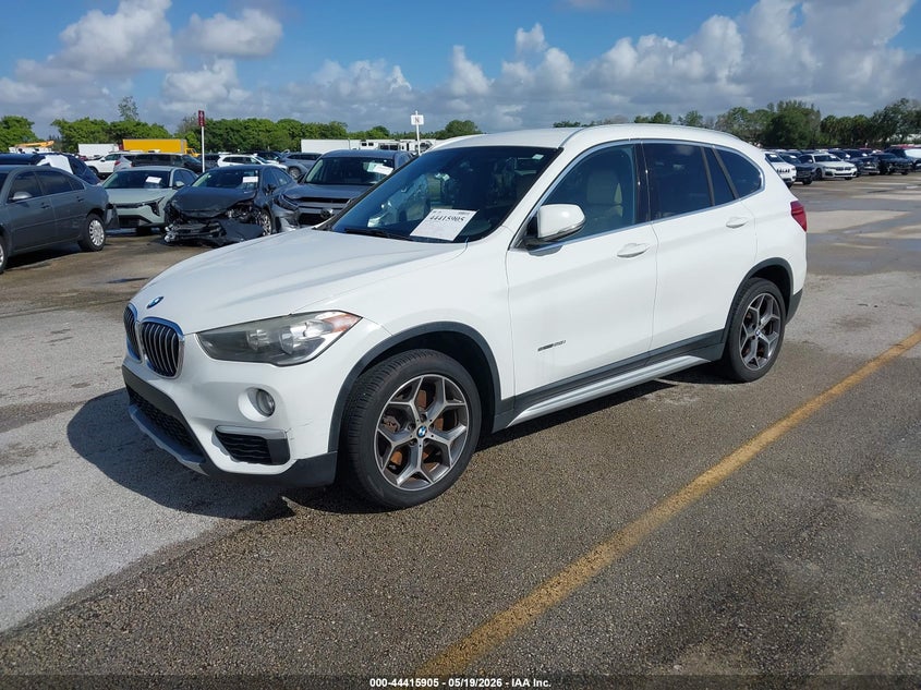 Vin: wbxhu7c35j5h40126, lot: 44912476, bmw x1 sdrive28i 20182