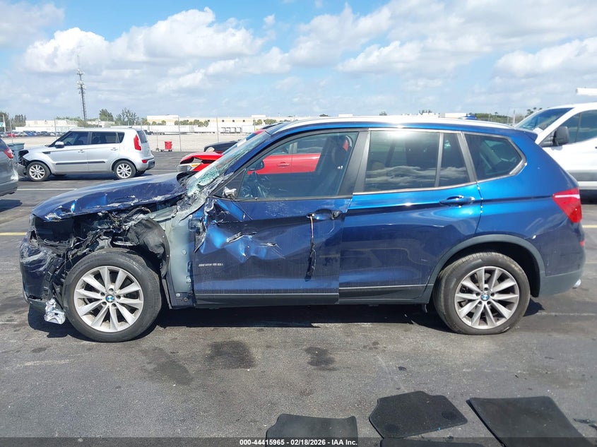 VIN 5UXWZ7C31H0X39824 2017 BMW X3 SDRIVE28I