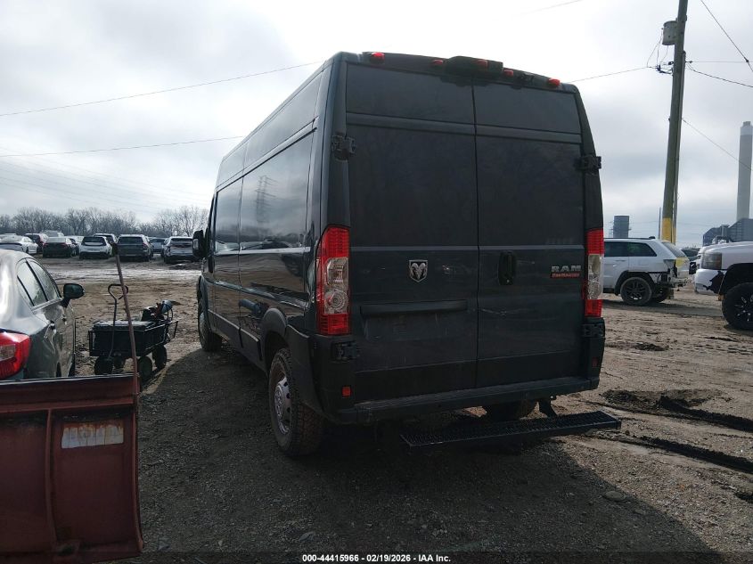 2019 Ram Promaster 2500 High Roof 159 Wb