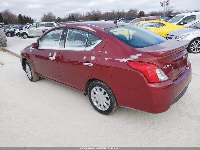 Vin: 3n1cn7ap1kl865670, lot: 44912592, nissan versa 1.6 sv 20193