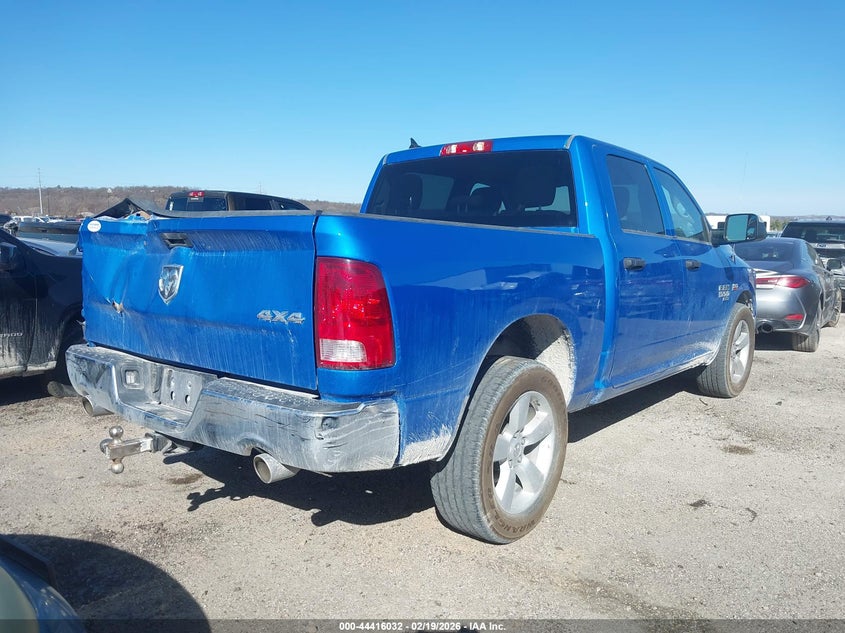Vin: 1c6rr7kt0rs160188, lot: 44912603, ram 1500 classic tradesman  4x4 5'7 box 20244