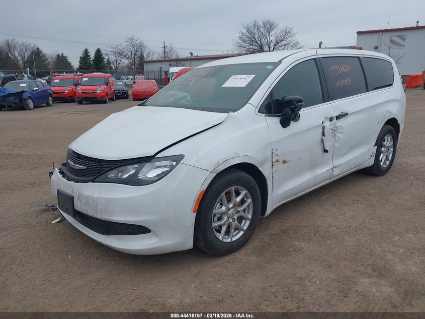 Vin: 2c4rc1cg9sr614034, lot: 44912738, chrysler voyager lx 20252