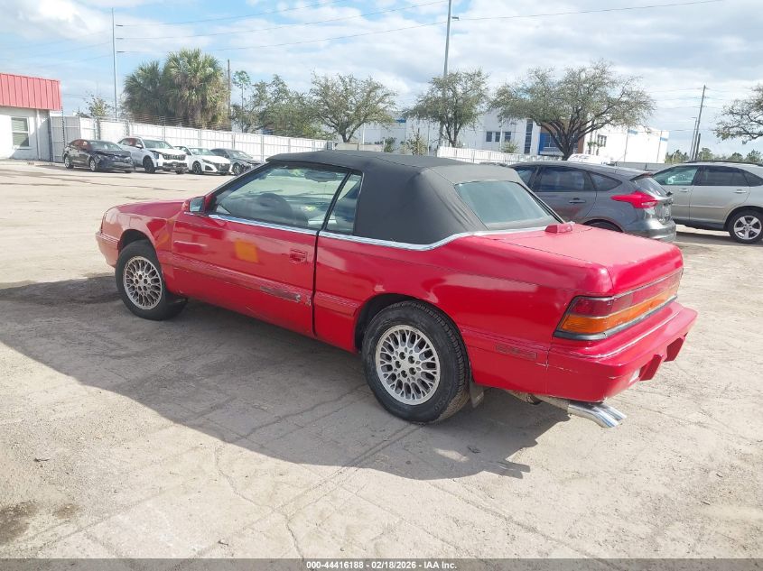 1995 Chrysler Lebaron Gtc