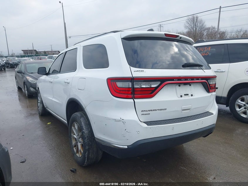Vin: 1c4rdjag4hc907003, lot: 44912761, dodge durango sxt awd 20173