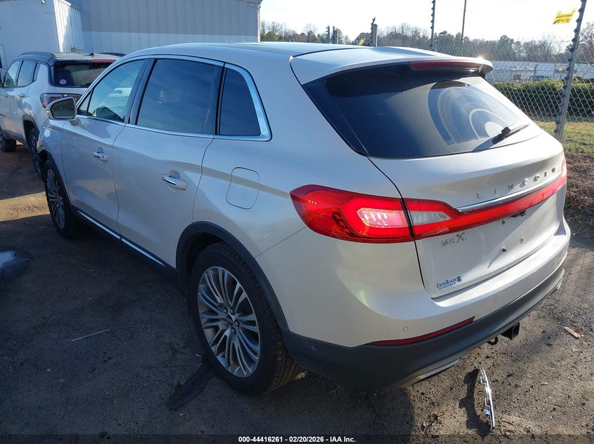 2016 Lincoln Mkx Reserve