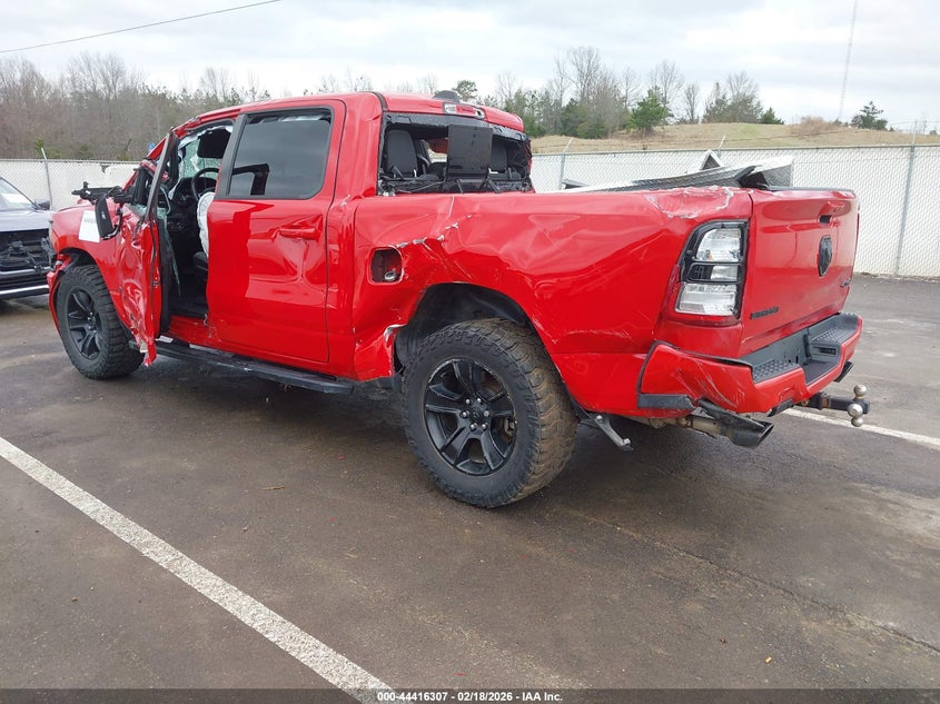 Vin: 1c6srfft1ln264121, lot: 44912878, ram 1500 big horn  4x4 5'7 box 20203