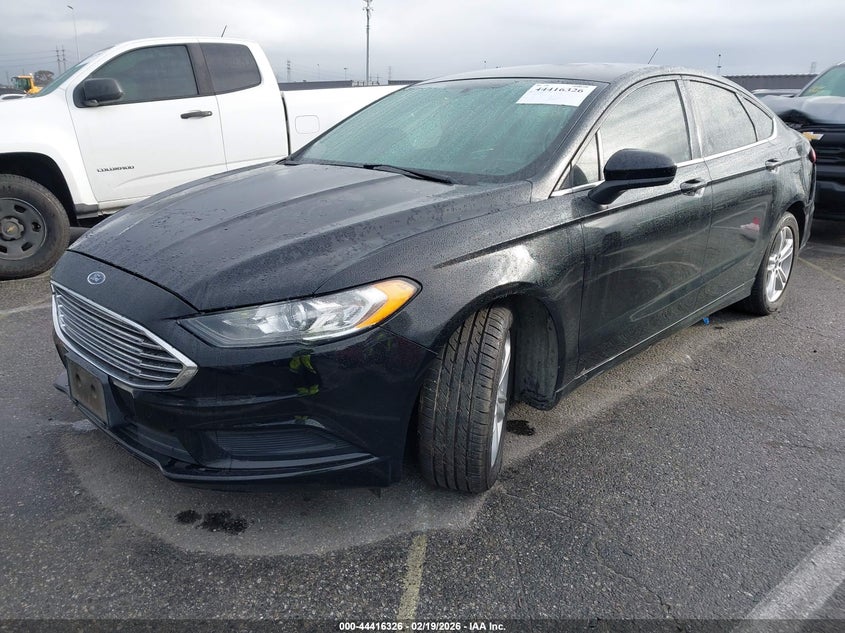 2018 Ford Fusion Se 3FA6P0HD9JR218491 photo 1