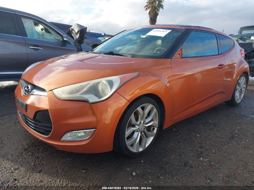 2012 Hyundai Veloster Base W/Black
