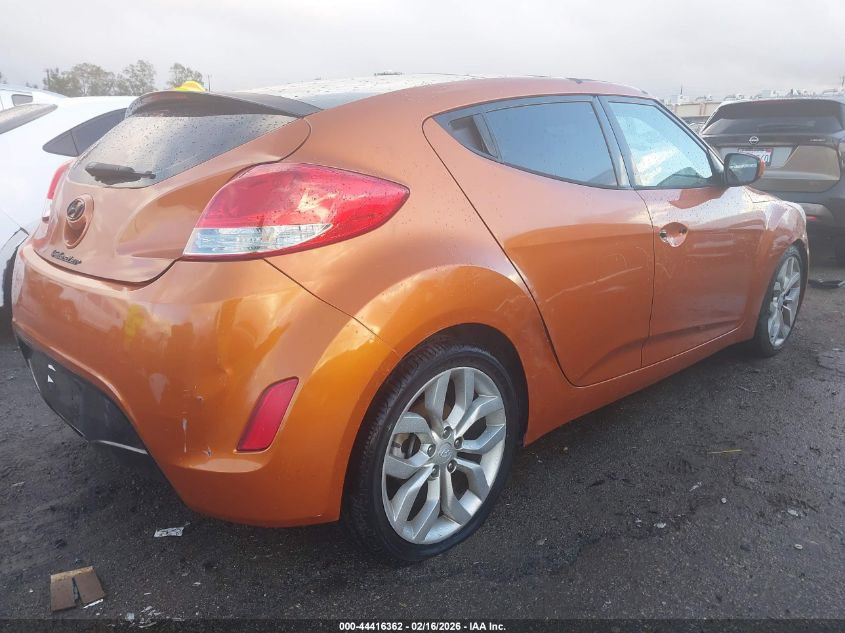 2012 Hyundai Veloster Base W/Black