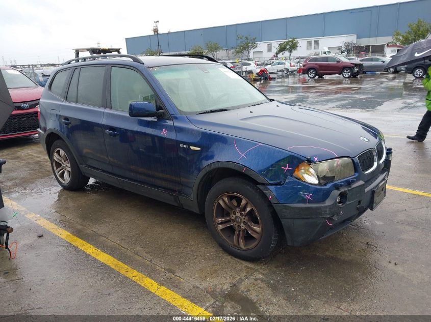 2004 BMW X3 2.5I