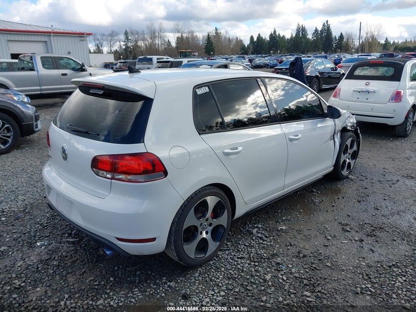 2012 Volkswagen Gti 4-Door