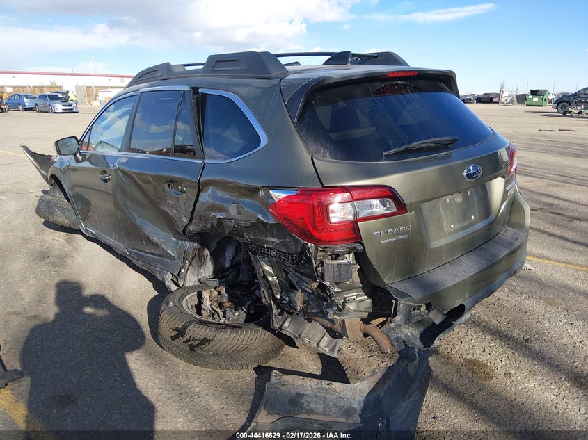 2016 Subaru Outback 2.5I Limited