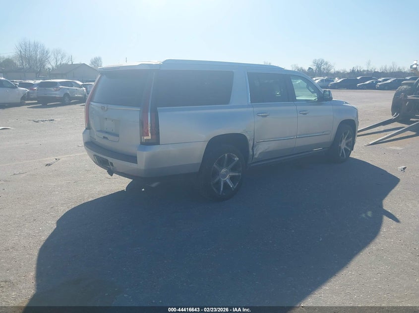 Vin: 1gys3jkjxgr268971, lot: 44913214, cadillac escalade esv premium collection 20164