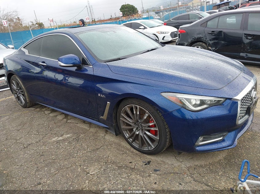 2017 Infiniti Q60 3.0T Red Sport 400