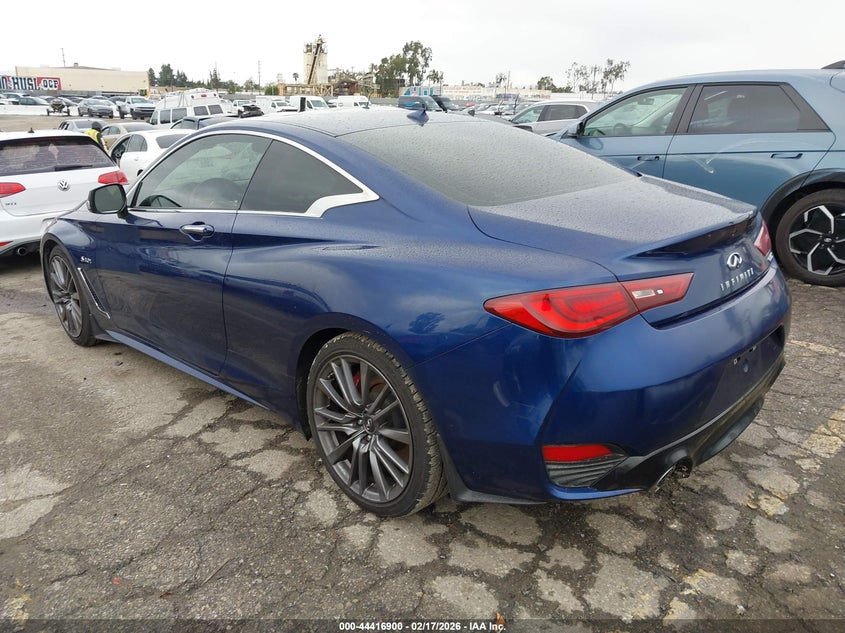 2017 Infiniti Q60 3.0T Red Sport 400