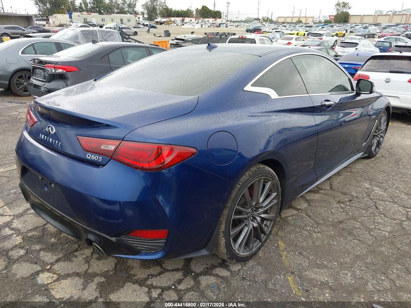 2017 Infiniti Q60 3.0T Red Sport 400