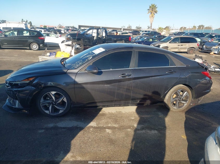 VIN 5NPLN4AG4MH041208 2021 HYUNDAI ELANTRA SEL