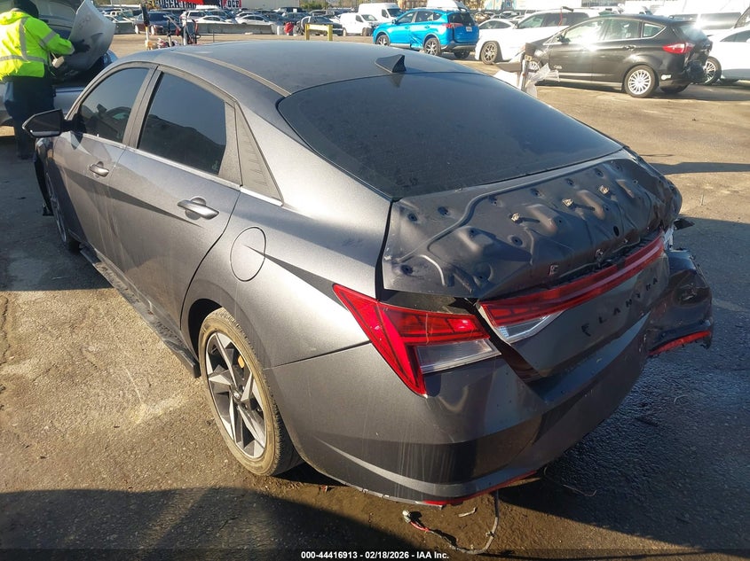VIN 5NPLN4AG4MH041208 2021 HYUNDAI ELANTRA SEL