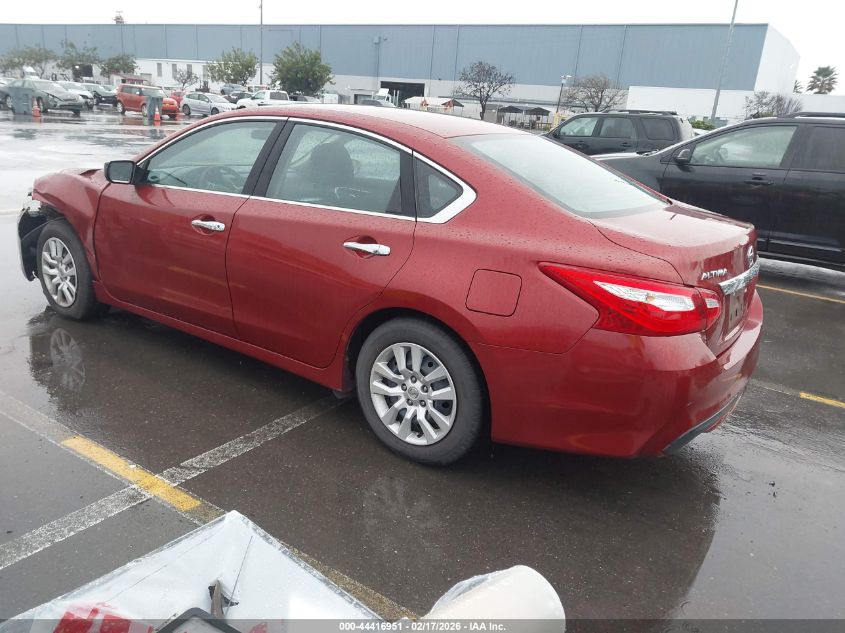 2016 Nissan Altima 2.5/2.5 S/2.5 Sl/2.5 Sr/2.5 Sv