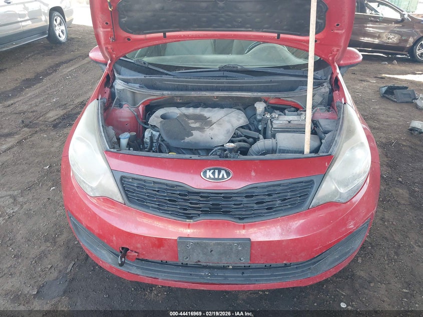 2013 Kia Rio Lx VIN: KNADM4A36D6140334 Lot: 44416969