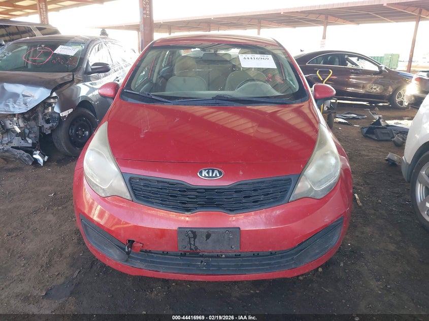 2013 Kia Rio Lx VIN: KNADM4A36D6140334 Lot: 44416969