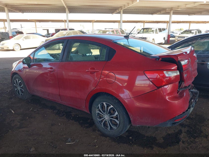 2013 Kia Rio Lx VIN: KNADM4A36D6140334 Lot: 44416969