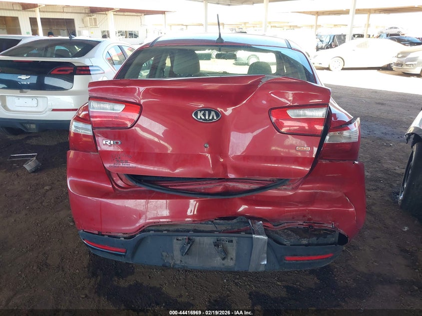 2013 Kia Rio Lx VIN: KNADM4A36D6140334 Lot: 44416969